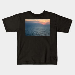 Banderas Bay Sunset Kids T-Shirt